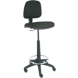 Taburete Piqueras Y Crespo Isso Ergomico Mecanismo De Contacto Permanente Regulable En Altura Y Aro Reposapies Asiento Y Respaldo Tapizados Bali Negro Precio: 161.49999954. SKU: S5703842