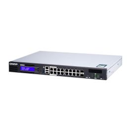 QNAP QGD-1600P Switch PoE Gestionado Gigabit Ethernet 16+4 Puertos Montaje en Rack 1U