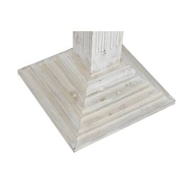 DKD Home Decor Lámpara Pie Tradicional Blanco 42 x 200 x 42 cm Mango Metal