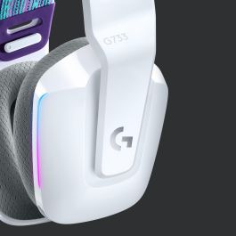Logitech Auricular con Micrófono G733 LIGHTSPEED Inalámbrico, 29h Batería, RGB LIGHTSYNC