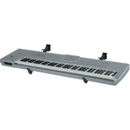 Quiklok Brazo Soporte Teclado Slatwall - Set De 2 Negro Acero Ajustable 36-50cm Carga 22.6kg