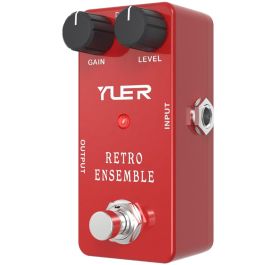 Yuer Retro Ensemble Pedal Simulador Chorus Retro Claro y Transparente True Bypass Precio: 26.49999946. SKU: B1558MX8QC