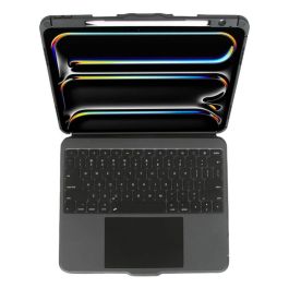 Targus VersaVu Teclado Funda con Trackpad, Retroiluminación y Protección contra Caídas para iPad Pro 13" (M4) Español Bluetooth Negro