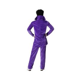 Disfraz Estrella Rock Morado Adulto XL