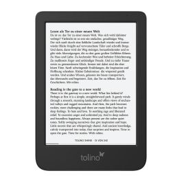 Tolino Shine 5th Gen Ereader 16 GB Pantalla Táctil 6" E Ink Carta 1072x1448 Pixeles Resistente al Agua Precio: 157.49999969. SKU: B17SJPH26S