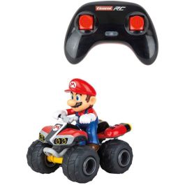 CARRERA Moto Quad Mario radio control Mario Kart, Escala 1:20, Edad +6 años, Juguete para Exterior