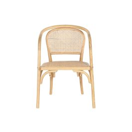 DKD Home Decor Silla Horeca Olmo Ratan Natural 53 x 80 x 54 cm