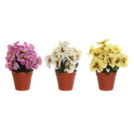 DKD Home Decor Planta Rosa Blanco 15 x 20 x 15 cm Poliester Pe (12 Unidades) Precio: 46.49999992. SKU: B1HP332B9E