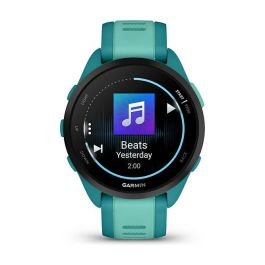 Garmin Forerunner 165 Music aqua Reloj Inteligente GPS AMOLED Pantalla Táctil Resistente al Agua Monitor de Frecuencia Cardíaca y Oxígeno