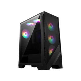 MSI MAG FORGE 120A AIRFLOW Carcasa Midi Tower PC Negro Transparente, 3x120mm Ventiladores, ATX/microATX/Mini-ITX, 306-7G23A21-809 Precio: 76.4999994. SKU: B1GGGWJR5V