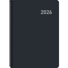 Ingraf 356409 Agenda 2026 Roma D/P 15x21 Negra con Espiral Metálica en Castellano – Papel Ecológico 80 grs Precio: 8.4095. SKU: B16CJBV28G