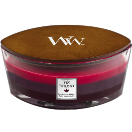 Woodwick Trilogy Ellipse Sun Ripened Berries 453 gr Precio: 33.4999995. SKU: B1AA48CJXJ