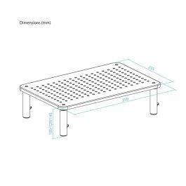 Soporte de Mesa para Pantalla TooQ TQMR081 20 kg