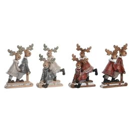 Figura Navidad Moderna DKD Home Decor 6 x 18 x 13 cm (4 Unidades) Precio: 35.50000003. SKU: B16W7QJCQX