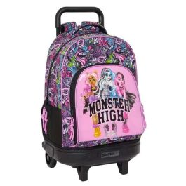 Mochila Escolar Monster High Drama Multicolor 33 x 45 x 22 cm Precio: 37.50000056. SKU: B17M64NDY2