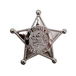Estrella de sheriff pvc 8 cm Precio: 2.50000036. SKU: B1JAFYBS9T