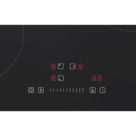 Continental Edison Placa de inducción 3 Focos con 3 Temporizadores y 3 Refuerzos - Negro CETI3B3T2