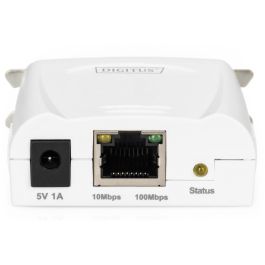 Digitus Servidor de Impresora Fast Ethernet Paralelo Blanco 10/100 Mbps Puerto Paralelo RJ45