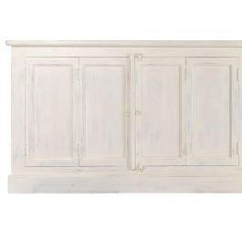 DKD Home Decor Vitrina Balines Nat 2c24 Decape Blanco 270x43x244 cm Teca Mango 8 Puertas