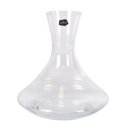 Bohemia Decantador Cristal 1500 ml con Dimensiones 20,5 cm Alto x 19 cm Largo x 7 cm Ancho (6 Unidades)