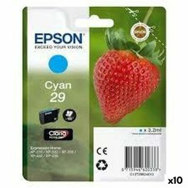 Cartucho de Tinta Original Epson 29 Cian (10 Unidades) Precio: 118.79000034. SKU: B1KL24FSNH