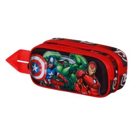 Marvel Los Vengadores Estuche Portatodo 3D Doble con Relieve, 2 Compartimentos, Rojo Precio: 11.49999972. SKU: B1K6Q73L2S