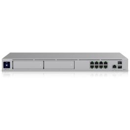 Ubiquiti UDM-Pro-Max Cloud Gateway Firewall, Switch y NVR. Rendimiento 5 Gbps, 9 Puertos RJ45 + 2 SFP+ Rack 1U.