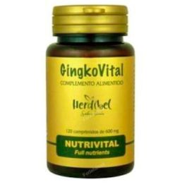 HERDIBEL Ginkgo Biloba Ginkgovital 120 Comprimidos. Apoya la Circulación Periférica y Bienestar Precio: 13.4999997. SKU: B16TTNAWWN