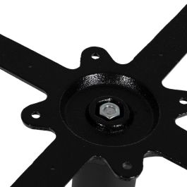 Patas para Mesa Negro Hierro Salón 45 X 45 X 72 cm