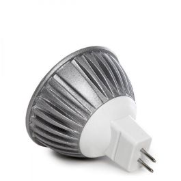 Bombilla LED GU5,3 6W 515Lm 3000ºK 40.000H [CA-MR16-9W-WW] Reemplaza Halógenos Bi-in, Ahorro Energía 90%