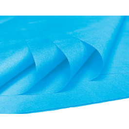 Liderpapel Papel seda 52x76cm 18g/m2 bolsa 5 hojas celeste