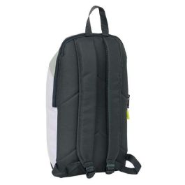 Safta Mini Mochila con Cremallera Vertical Real Madrid 1ª Equipación Temporada 25/26 390x220x100 mm Safta Mini Mochila con Cremallera Vertical Real Madrid 1ª Equipación Temporada 25/26 390x220x100 mm