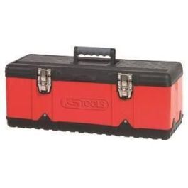 KS TOOLS Caja de Herramientas Desmontable Bimateriales Metal PVC 58.2x29.8x25.5cm, Carga Máx. 30 kg, con Candado y Cubierta Antideslizante KS TOOLS Caja de Herramientas Desmontable Bimateriales Metal PVC 58.2x29.8x25.5cm, Carga Máx. 30 kg, con Candado y Cubierta Antideslizante