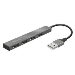 Trust 23786 - Hub USB 2.0 Halyx Mini de 4 Puertos en Aluminio para Ordenador/Portátil (Velocidad 480 Mbps) Precio: 12.94999959. SKU: S7605056