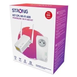 Kit CPL - STRONG - Powerline Wi-Fi 600 Duo - Módulo Wi-Fi, Punto de Acceso 300 MB Precio: 65.79000021. SKU: B17MAQ48NH