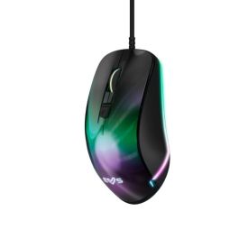 Energy Sistem ESG M3 Neon Ratón Gaming Óptico 7200 DPI RGB Efecto Espejo, 6 Botones Programables, Switch Huano, para PC, PS5 y Xbox