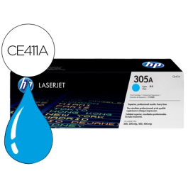 HP CE411A Toner Cian 2.200 Páginas Impresión Láser Original Para HP LaserJet Pro M351/M375/M451/M475 Precio: 145.50000014. SKU: S5600690