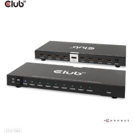 Club3D Splitter HDMI 1 Entrada a 8 Salidas 4K 60Hz UHD