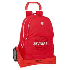 Mochila Escolar con Ruedas Sevilla Fútbol Club Rojo 32 x 44 x 16 cm Precio: 50.49999977. SKU: B1FDBZS6LA