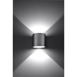 Orbis Aplique Orbis SOL-SL.0049 Lámpara de Pared Cilindrica Moderna Minimalista para Salón, Antesala, Dormitorio