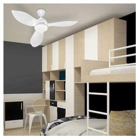 Farelek FAR3431541124387 Ventilador de Techo Black Corsica Ø116cm 70W con Iluminación LED