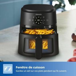 Philips NA220/00 Freidora de Aire Serie 2000, 4.2 L, 1500 W, 13 Modos, Color Negro