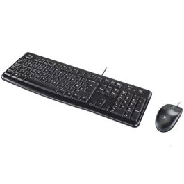 Logitech Teclado y Mouse Óptico MK120 con Cable USB, Resistente a Salpicaduras y Teclas Silenciosas para Escritura Cómoda Precio: 28.88999993. SKU: S7812309