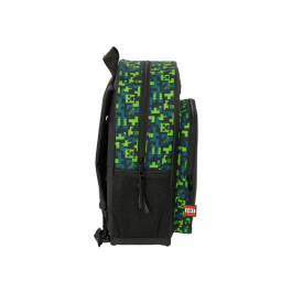 Safta Mochila Junior Adaptable a Carro Minecraft TNT 380x320x120 mm