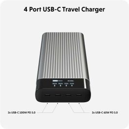 HYPER HJ245B Batería Externa 27000 mAh Plata HYPER HJ245B Batería Externa 27000 mAh Plata