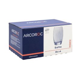 Caja 6 Vasos Altos Vidrio Salto Arcoroc 35 cL Caja 6 Vasos Altos Vidrio Salto Arcoroc 35 cL