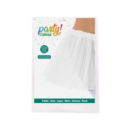 Tutu Blanco Unica 30 cm para Ángeles, Novias o Personajes Clásicos