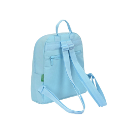 Mochila Casual Benetton Sequins Azul claro 13 L