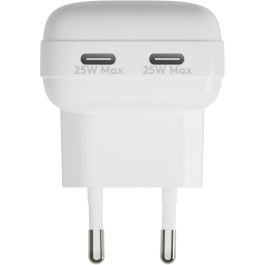 dbramante 1928 CH25EUWH7129 Cargador de Pared USB-C GaN Carga Rápida 25W Blanco