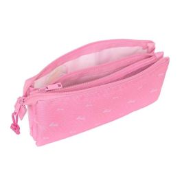 Portatodo Triple Barbie Girl Rosa 22 x 12 x 3 cm Portatodo Triple Barbie Girl Rosa 22 x 12 x 3 cm
